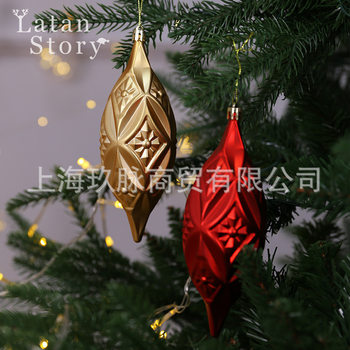 Cross-border Hot Selling Christmas Alias Ball Creative Gift Christmas Tree Decoration Simulation Ice Ball Decoration Christmas Ball