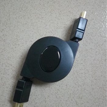 The new in stock copper flat 1.4 version supports 3D 1080P HDMI retractable cable