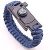 Paracord Bracelet Knife Fire Starter Multifunctional Wristband Camping Survival Adventure Emergency Bracelet Woven Handmade