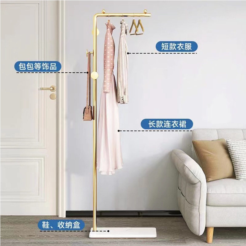 Simple hanger does not cover an area of rental house home indoor clothes rack room clothes coat rack small coat rack