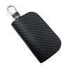 Car Key Case Carbon Fiber Pattern Zipper Bag Universal Personalized Remote Control Protective Case Coin Purse Men's and Women's Key Bag