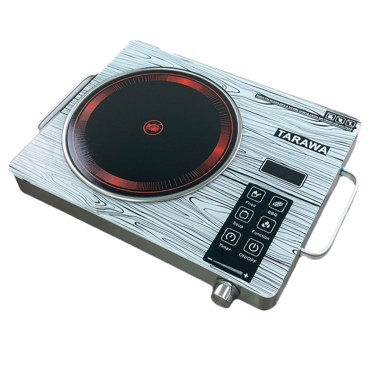 2000W Light Wave Stove Hot Pot Stove Commercial Household Electric Ceramic Stove Induction Cooker Export Export-Specific Waterproof Hot Pot Stove