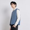 2025 Autumn/Winter New Men's Collarless Lightweight down Vest Gilet Inner Jacket Wholesale Pinghu