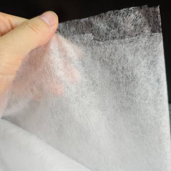 DIY Clothing Iron-On Double-Sided Adhesive Interlining Hot Melt Adhesive Mesh Thin Adhesive Interlining Washable Hot Melt Non-Woven Interlining