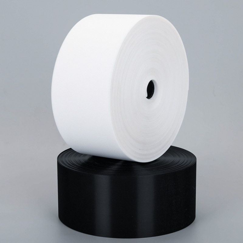 Manufacturer Supplies Pp Injection Hook Velcro Black and White Transparent Hook and Loop Tape Ready-Made Clothing Toys Shoe Materials and Accessories Wholesale