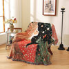 Queen Tapestry Multifunctional Throw Blanket Jacquard Thread Blanket Ins Style Throw Blanket Casual Blanket Air Conditioning Blanket Supports Factory Inspection