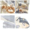 Winter Thickeneded Milk Velvet Bed Four-Piece Set 2025 New Flannel Coral Velvet Bed Bed Sheets Fleece-Lined Quilt Cover Three-Piece Set