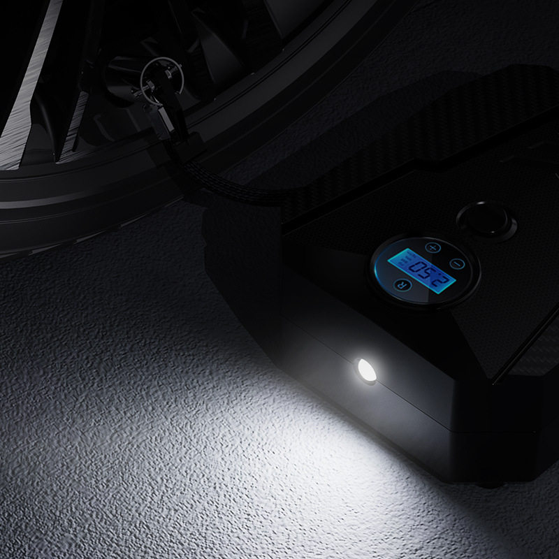 On-board air pump air pump multi-function automatic charging and stopping car air pump for high-power car