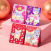 Wholesale Hong Kong Version Genuine Sanrio Kuromi Melody Cartoon Red Envelopes for the Spring Festival, Small Short Creative Red Packets