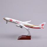 20 см Air China Zijin Zichen International Airlines Airbus A330 Имитационная сборная модель авиалайнера из сплава