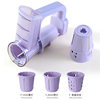 Multifunctional Vegetable Cutter Electric Drum Vegetable Cutter Shredded Cheese Slicing Shredding Shaved Ice Vegetable Cutting Machine Kitchen Gadgets