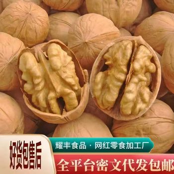 Fresh Xinjiang Paper-Skinned Thin-Skinned Walnuts, Aksu Original Nut Snacks, Hand-Peeled 185 Paper-Skinned Walnuts