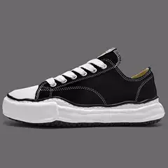 MM Dissolved Shoes Yuwen Le Same Style My Three Original Couple Shoes Retro Trend Men's and Women's Height Increasing Canvas Shoes Kangyu Women's Shoes