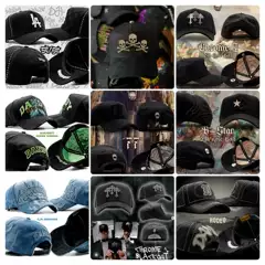 Cross-Border Classy Hip-Hop Embroidered Sunflower Baseball Cap Dandy Hats Adjustable Versatile Curved Brim Duck Sun Hat