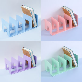 Simple Bookshelf Desktop Storage Artifact Student Office Stationery Storage Rack Office File Storage Rack