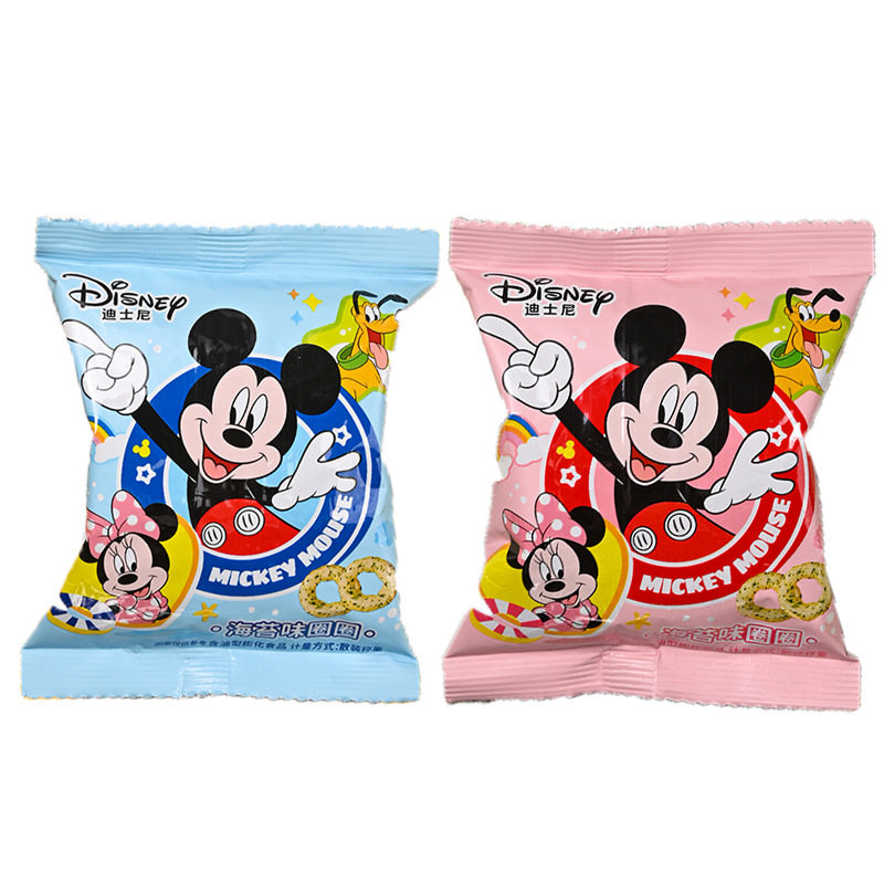 Disney Seaweed Flavor Circle Children's Leisure Snacks Student Dormitory Chasing Drama Greedy Birthday Accompanying Ceremony Matching