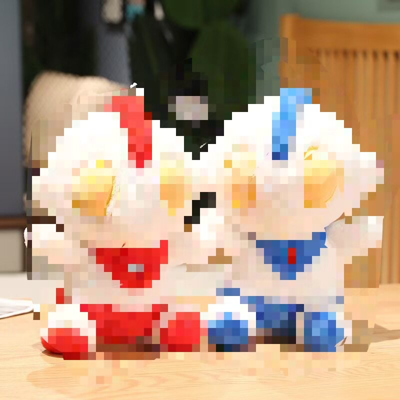 40厘米12寸大号毛绒玩具地推礼品娃娃婚礼互动公仔玩具活动定logo