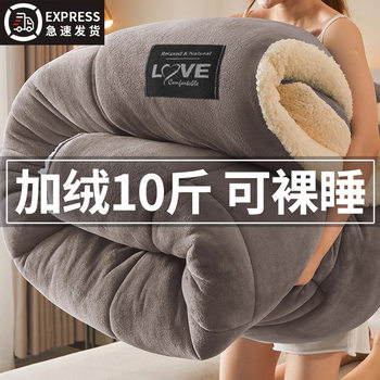 Milk Lambswool Blanket Thickeneded Warm Winter Quilt Nap Sofa Cover Blanket Quilt Core Quilt Winter Quilt Spring & Fall Quilt