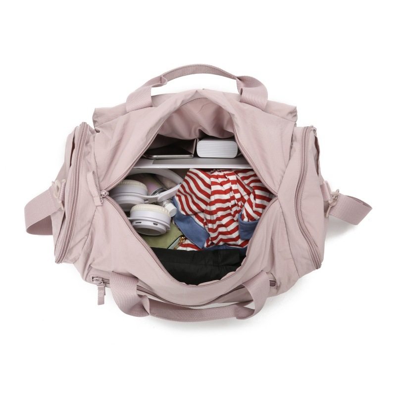 Multi-Pocket Travel Bag for Men, Independent Shoe Compartment, Shoulder Crossbody Bag for Women, Portable Sports Fitness Yoga Bag Wholesale