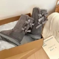 Double ribbon gray