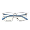 New 2318 wholesale fashion frame round unisex TR90 frame flat lens anti-blue light glasses flat lens