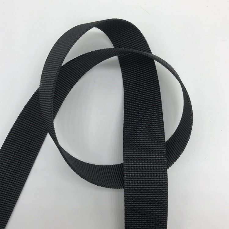 [Factory spot] Imitation nylon pit pattern thickened webbing 1.25mm thick shoulder strap handbag key buckle belt