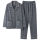 Пижама для папы, мужская весенне-осенняя пижама из 100% хлопка с длинными рукавами, большой размер, свободный мужской повседневный костюм для дома mini 4