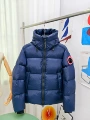 Dark blue red label