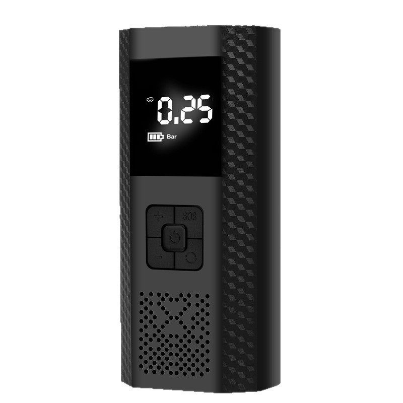 Car Air Pump Wireless Lithium Battery Smart Digital Display Electric Air Pump Tire Air Pump Portable Inflator Cross-Border