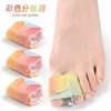 Colorful Toe Separator, Thumb Valgus, Overlapping Toe Separator, Wavy Strip, Toe Separator That Can Be Used Day and Night