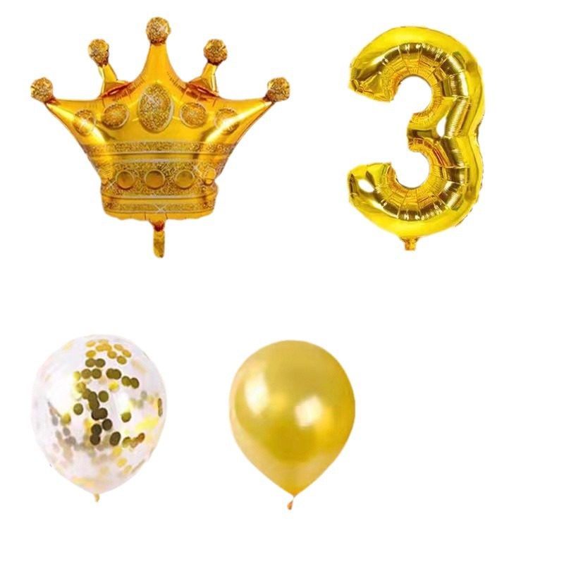 儿童生日数字气球装饰男女孩儿周岁桌飘派对场景布置氛围拍照道具,淘宝优惠券,粉丝福利购,淘宝优惠卷