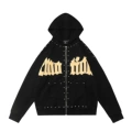 Em63 black embroidery