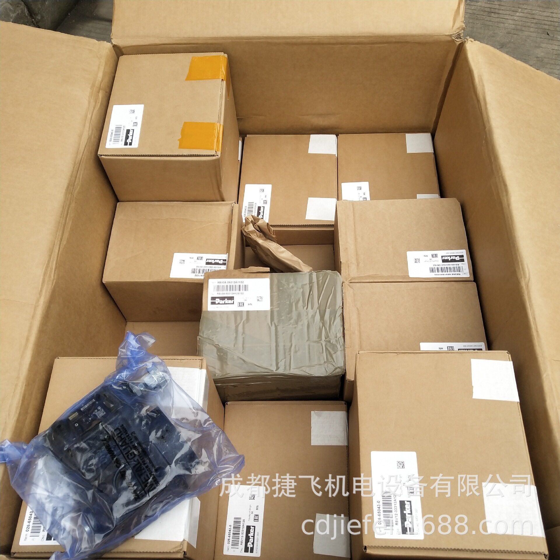 วาล์วไฮดรอลิก D41FBE02FC2NF00 มีในสต็อก