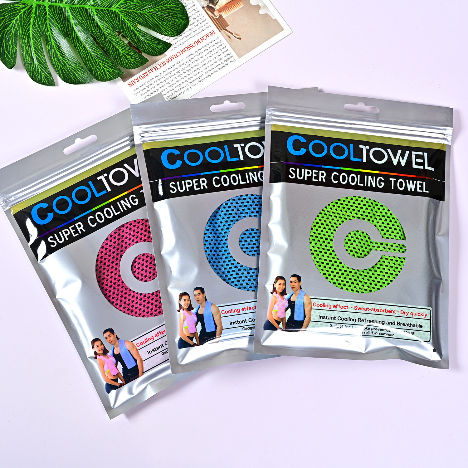 Summer cold feeling towel outdoor sports towel sweat towel ice towel quick-drying sweat towel ice towel can be printed logo