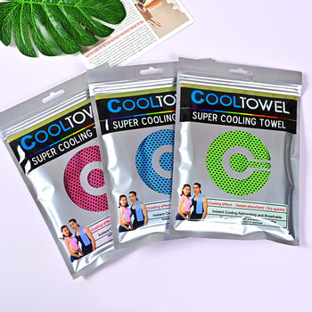 Summer cold feeling towel outdoor sports towel sweat towel ice towel quick-drying sweat towel ice towel can be printed logo