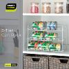 Kitchen Supplies Foldable Assembled Canned Storage Rack New 3-Layer Kitchen Storage Rack Rolling Storage Rack