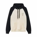 Black/apricot [687 raglan sleeve hooded style]