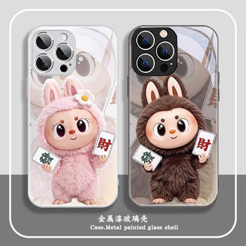 Cartoon Bubu Suitable for Apple 16 Pro Phone Case 15 Liquid Glass 14 Cross-Border 13 Female 12 Creative 11 New 17