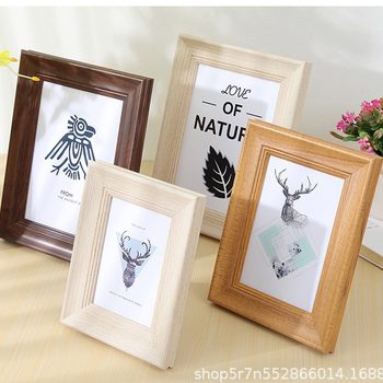 Factory Direct Supply Photo Frame Table Certificate Photo Frame Creative Photo Frame Wall Rectangular Photo Frame Table Wholesale Retro