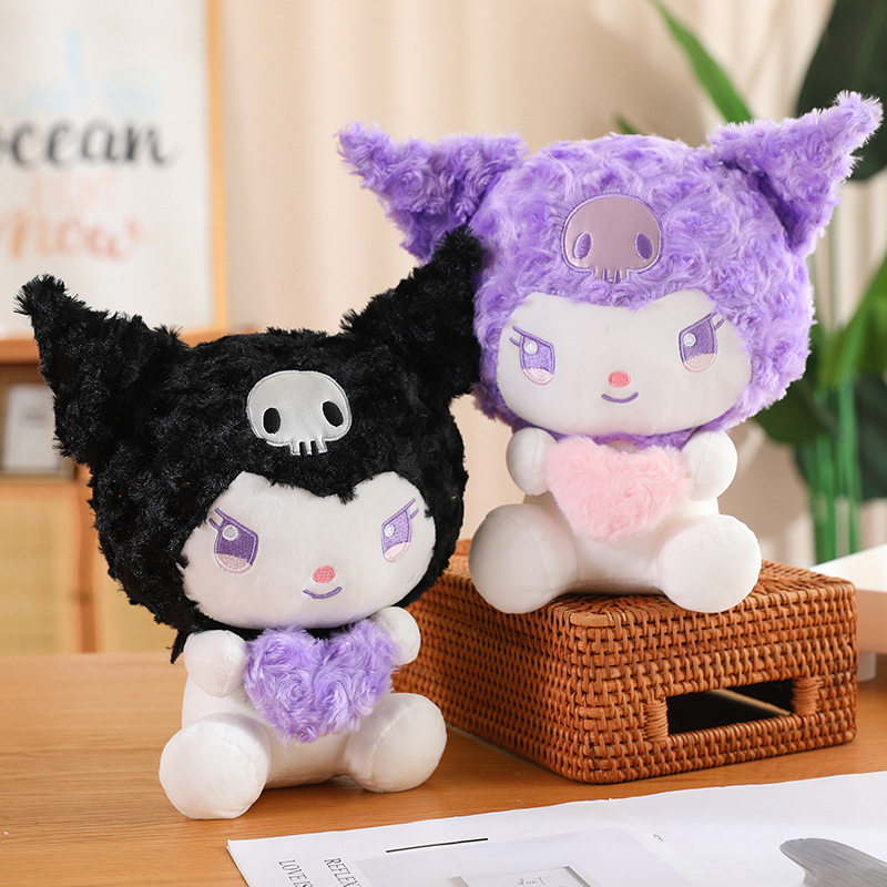 40厘米12寸大号毛绒玩具地推礼品娃娃婚礼互动公仔玩具活动定logo