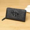 New crocodile pattern men's handbag high-end multi-card wallet large capacity hand bag fashion wallet wholesale