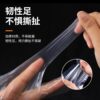 food disposable gloves individually packaged plastic transparent gloves film thickened PE gloves wholesale gloves