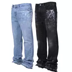 2026 New Model Foreign Trade Cross-Border Men's Fashion Casual Jeans Straight-Leg Pants Jeans