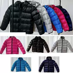 2024 New Canadian Style Goose Children's Wear Down Jacket Lightweight Hooded Boys and Girls Winter Coat High Edition