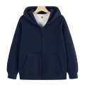 Zipper-navy blue
