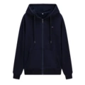 Navy blue zipper embroidery color