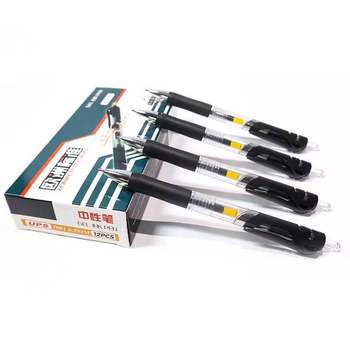0.5mm bullet gel pen student examination water pen meeting record sign pen K35 push pen wholesale
