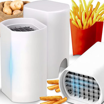 Multifunctional Hand-Pressed Potato Slicer, French Fries Maker, Cucumber and Carrot Slicer, Potato Slicer, Vegetable Slicer