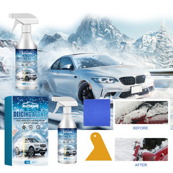 Rayhong melting ice snow remover winter car glass fast melting snow remover front windshield window snow remover