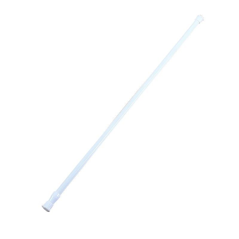 ✅ White Painted Plum Blossom Telescopic Curtain Rod, Clothes Drying Rod, No-Drill Clothes Rod, Shower Curtain Rod, Roman Rod Support Rod Batch